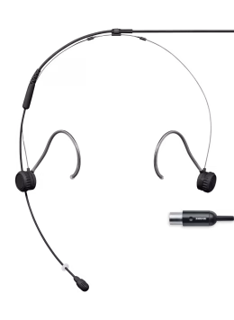 SHURE TH53B/O-MTQG - OMNIDIRECTIONAL HEADSET, MTQG, BLACK