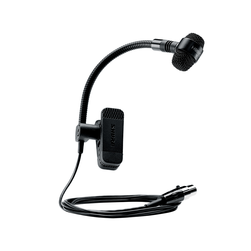 Shure PGA98H Cardioid Condenser Instrument Clip Microphone