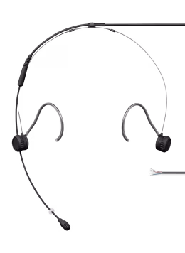 SHURE TH53B/O-MTQG - OMNIDIRECTIONAL HEADSET, MTQG, BLACK