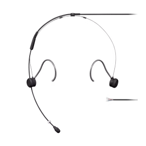 SHURE TH53B/O-MTQG - OMNIDIRECTIONAL HEADSET, MTQG, BLACK