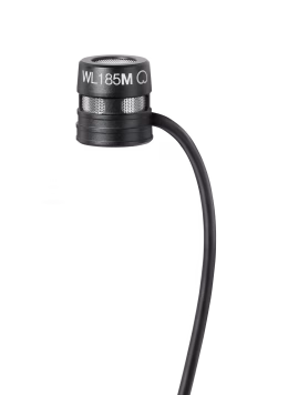 Shure WL185M - Low-profile Cardioid Lavalier Microphone
