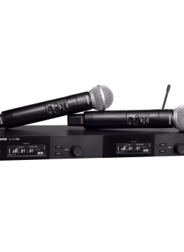 Shure SLXD24D/SM58 Dual Wireless System with 2 SLXD2/SM58 Handheld Transmitters