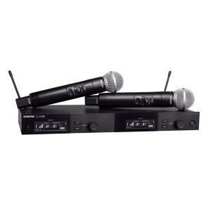 Shure SLXD24D/SM58 Dual Wireless System with 2 SLXD2/SM58 Handheld Transmitters