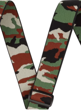 Fender WeighLess Camo Strap Woodland